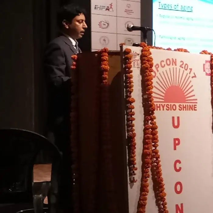 Lifetime Achievement in Physiotherapy Award presented to Dr. Jitendra Kumar Singh